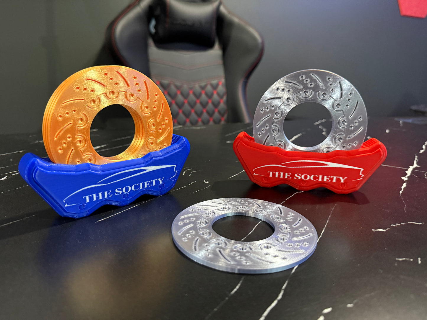 Custom Brake Caliper Drink Coaster Set